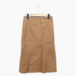 伊太利屋（Italiya） #anc GKITALIYA スカート 7 茶 ヒョウ柄 タイト