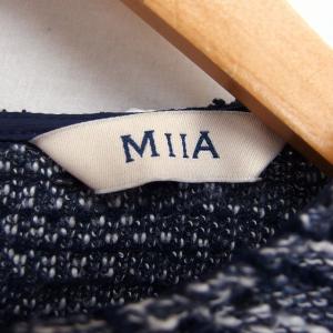 ミーア MIIA クロップド丈 ニット カット...の詳細画像2