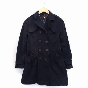 スピック&スパン Spick&Span コート ロング丈 ダブルジップ フード付き