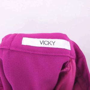 ビッキー VICKY タイト スカート 膝下丈...の詳細画像2