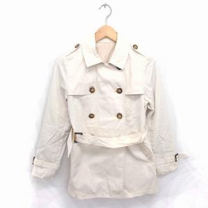 トッカ TOCCA トレンチコート スプリングコート ロング 2 ベージュ /HS