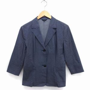 ハロッズ Harrods ヴィンテージ ワンピース ノースリーブ M 紺