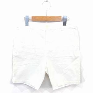 バンヤードストーム BARNYARDSTORM ハーフ ショート パンツ ジップフライ 無地 シンプル 0 アイボリー /TT15 レディース