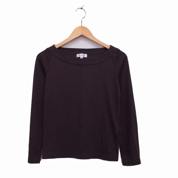 アー・ヴェ・ヴェ ミッシェルクラン a.v.v カットソー Tシャツ 長袖 無地 シンプル  38 ...