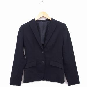 ヒロコビス HIROKO BIS テーラードジャケット シングル 総裏地 ウール 