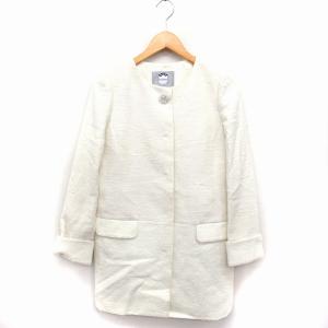 ドゥロワー Drawer ケヌキスナップフレアコート アウター ノーカラー