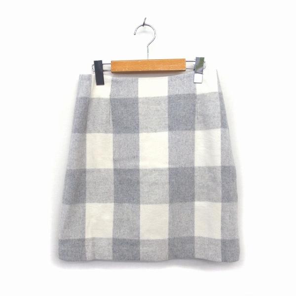 ナチュラルビューティーベーシック NATURAL BEAUTY BASIC スカート 台形 ミニ ウ...
