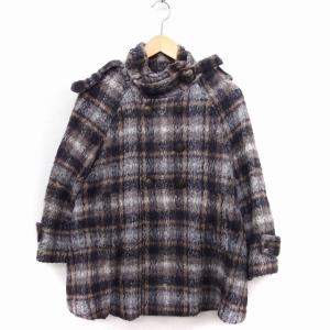 美品 SCAPA スキャパ / ウールアンゴラモヘア ロングダッフルコート スキャパ SCAPA アンゴラ ウール ダッフルコート ロング 38 ベージュ