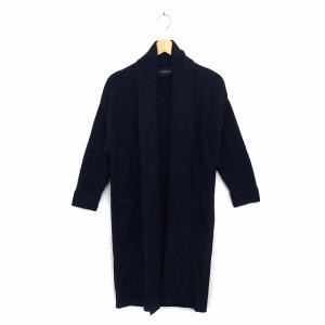 スナオクワハラ sunao kuwahara ニット カーディガン リネン混 7分袖