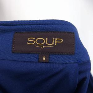 スープ SOUP タイト スカート 膝下 無地...の詳細画像2