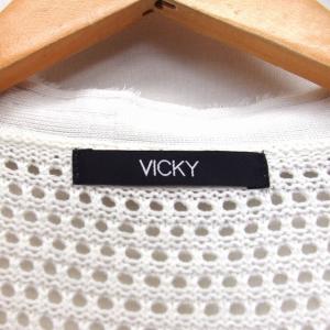 ビッキー VICKY カーディガン ショート丈...の詳細画像2