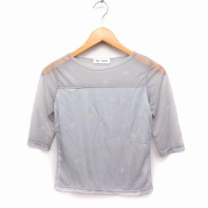 TRUE TRAFFIC シースルー カットソー...の商品画像
