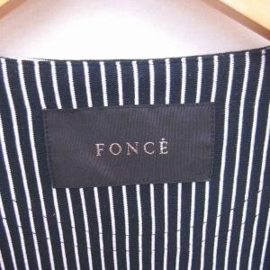 フォンセ FONCE カーディガン ボーダー ...の詳細画像2