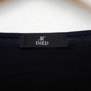 イネド INED カットソー ブラウス 切替シ...の詳細画像2