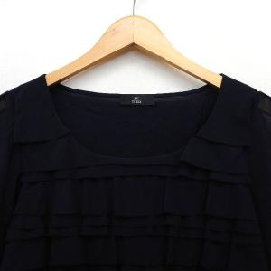 イネド INED カットソー ブラウス 切替シ...の詳細画像5