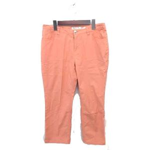 ゴールデンベア GOLDEN BEAR テーパード センタープレス パンツ ロング ジップフライ 薄手 70 ピンク /TT28 メンズ