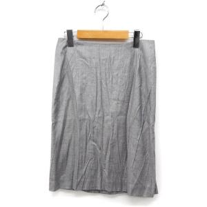 theory luxe（セオリーリュクス） フレアスカート ウール ひざ丈 32 白