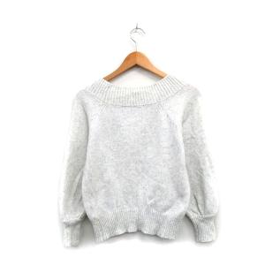 ヘザー Heather オフショルダー ニット...の詳細画像1