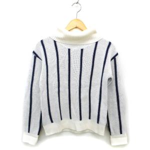 CRESCENT DUO　カーディガン　ジャケット　ウール CRESCENT DUO クレッシェントデュオ カーディガン ニット ウール M 紺