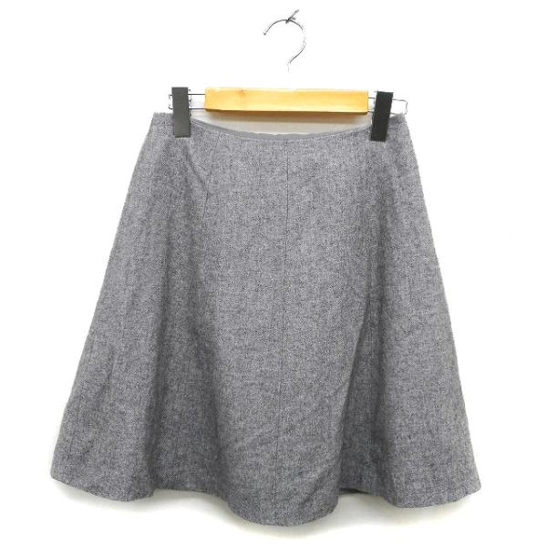 ナチュラルビューティーベーシック NATURAL BEAUTY BASIC スカート フレア ひざ丈...