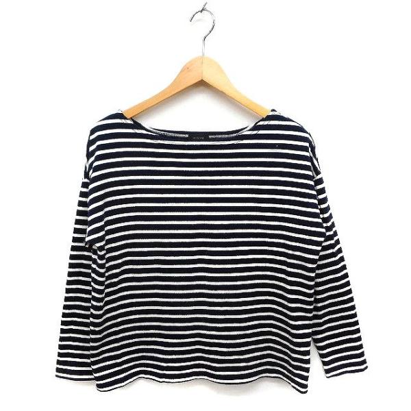 アパートバイローリーズ apart by lowrys ニット ボーダー柄 カットソー Tシャツ 七...