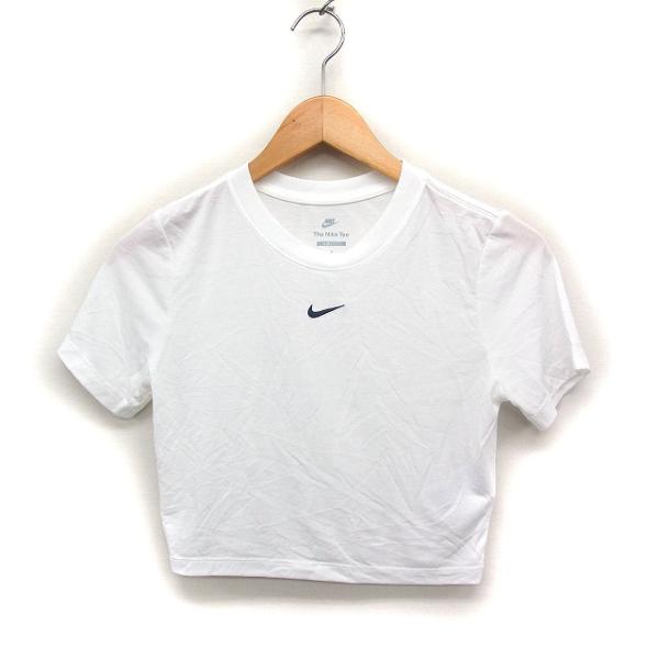 ナイキ NIKE 国内正規品 ショート丈 半袖 Tシャツ カットソー ロゴマーク スポーツウエア M...