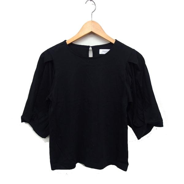 オペークドットクリップ OPAQUE.CLIP タックスリーブ カットソー Tシャツ 5分袖 丸首 ...