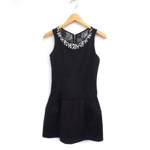 デュラスアンビエント DURAS ambient スクエアネックレースドレス  