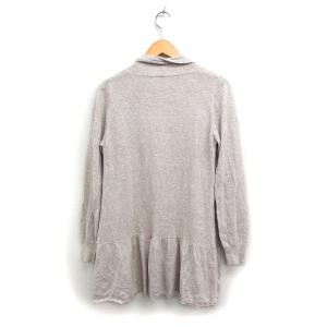 ザラ ZARA ニット カーディガン ロング丈...の詳細画像1