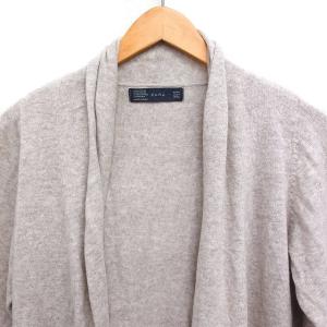 ザラ ZARA ニット カーディガン ロング丈...の詳細画像3