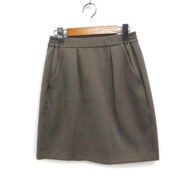 フレディ&amp;グロスター FREDY&amp;GLOSTER タック タイトスカート ミニ 無地 シンプル 36...