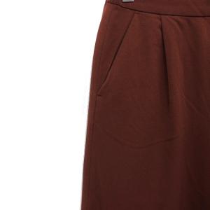 スライ SLY タック ワイドパンツ 無地 シ...の詳細画像4