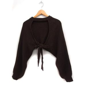 ムルーア MURUA ニット カーディガン ボレ...の商品画像