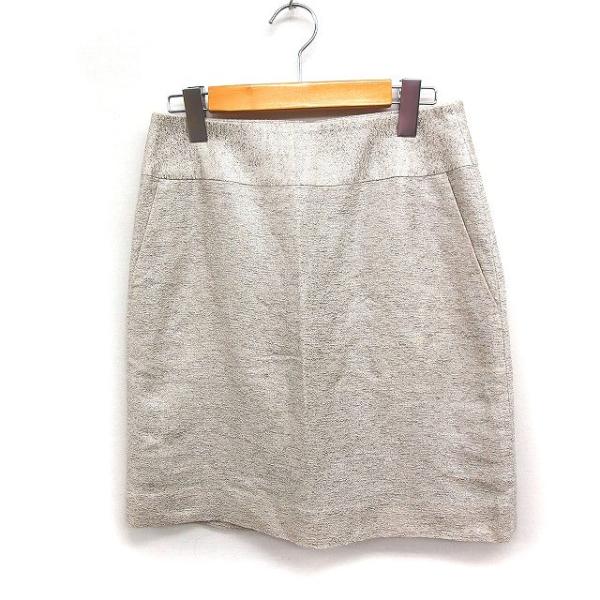 トゥモローランドコレクション TOMORROWLAND collection 台形スカート ミニ ラ...