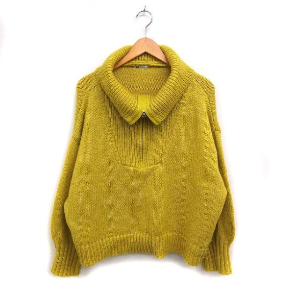 クラシカルエルフ CLASSICAL ELF Java ハーフジップ ニット セーター 長袖 ローゲ...