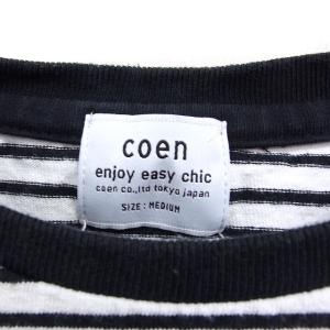 コーエン coen ボーダー Tシャツ カット...の詳細画像2