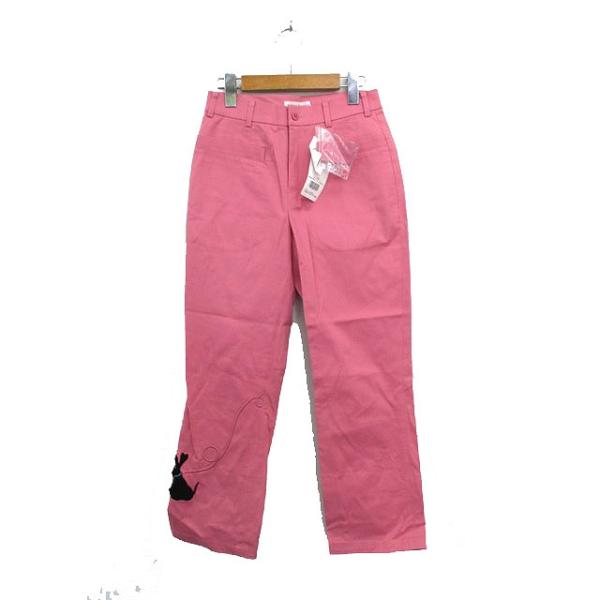 未使用品 ミエコウエサコ MIEKO UESAKO タグ付き ゴルフウェア パンツ コットン 38 ...