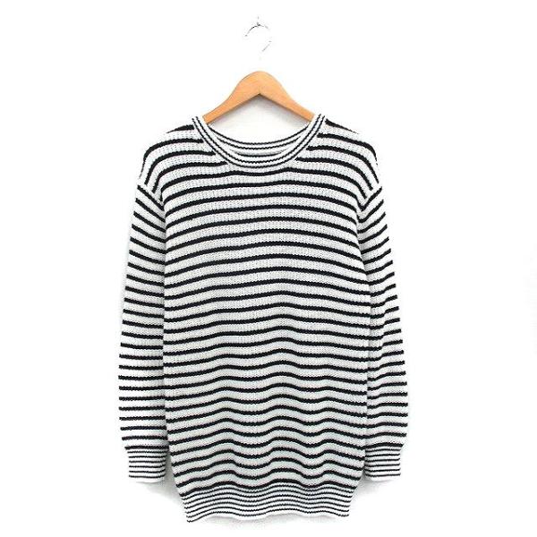 アメリカンラグシー AMERICAN RAG CIE ニット セーター 長袖 コットン ボーダー 1...