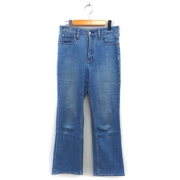 ヘルシーデニム Healthy DENIM デニム ジーンズ フレア コットン混 ジップフライ 24...