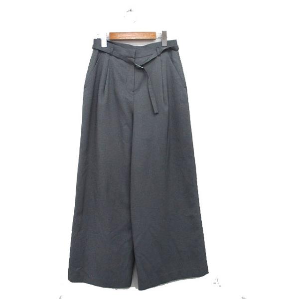 ナチュラルビューティーベーシック NATURAL BEAUTY BASIC ワイドパンツ タック シ...