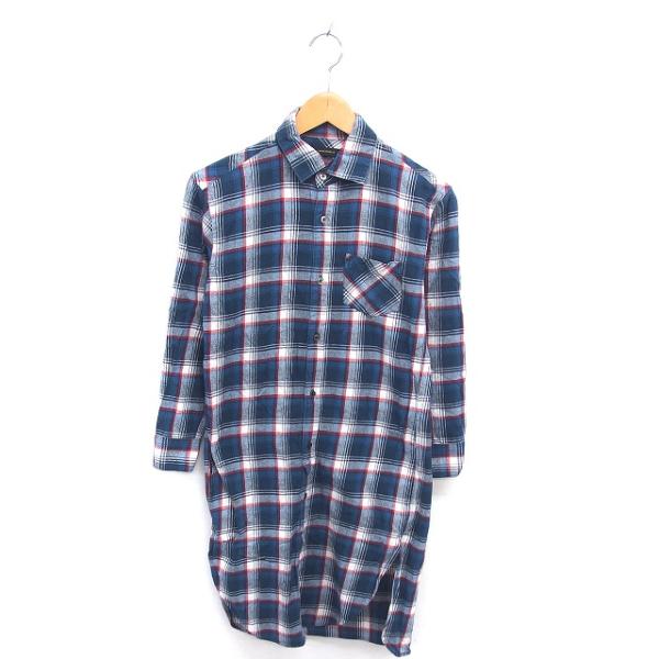 アメリカンラグシー AMERICAN RAG CIE ワンピース シャツワンピ チェック ロング 長...