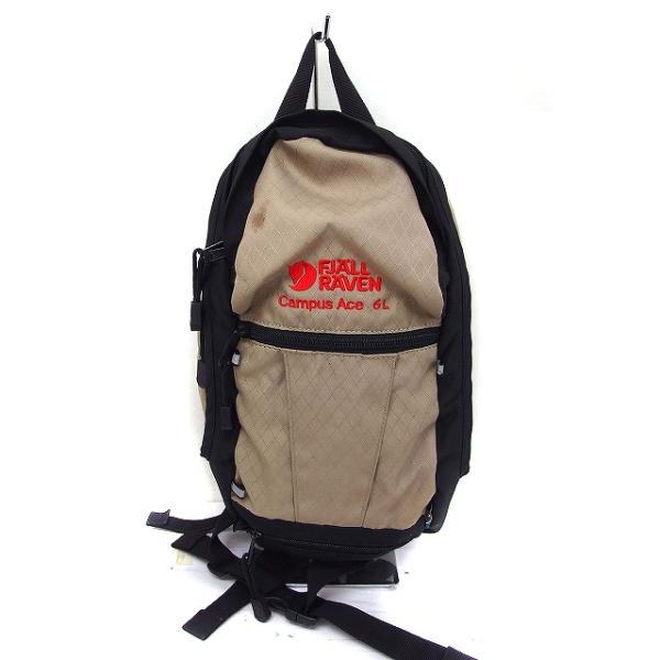 フェールラーベン FJALLRAVEN CAMPUS ACE キッズ リュック 6L ベージュ ブラ...