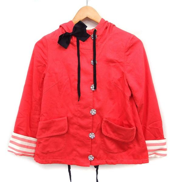 シンシアローリー CYNTHIA ROWLEY リバーシブル フーデッド ジャケット 無地 ボーダー...