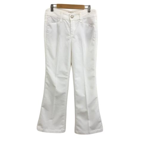 サムシング something パンツ デニム ジーンズ Gパン フレア ロング ジップフライ 無地...