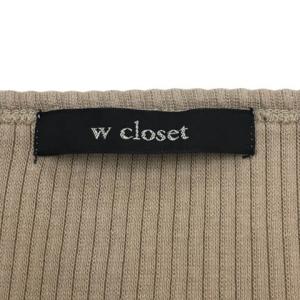 ダブルクローゼット w closet カットソ...の詳細画像4