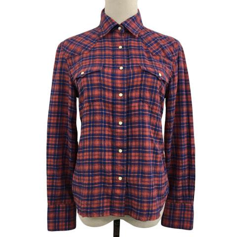 アメリカンラグシー AMERICAN RAG CIE シャツ ウエスタン スタンダード チェック 長...