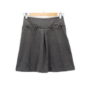 ナチュラルビューティーベーシック NATURAL BEAUTY BASIC スカート フレア ヘリン...