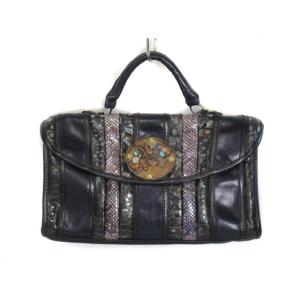 FURLA（フルラ） メトロポリス ショルダーバッグ レザー ロゴ シルバー