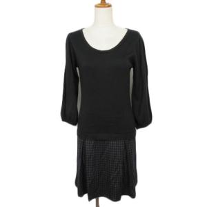 パドカレ pas de calais ドット ワンピース ロング丈 ノースリーブ