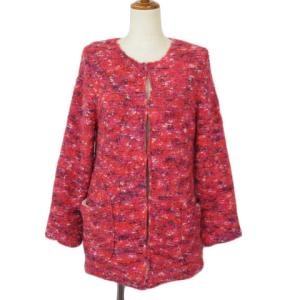 フォクシー ブティック FOXEY BOUTIQUE ツイード ジャケット ノー